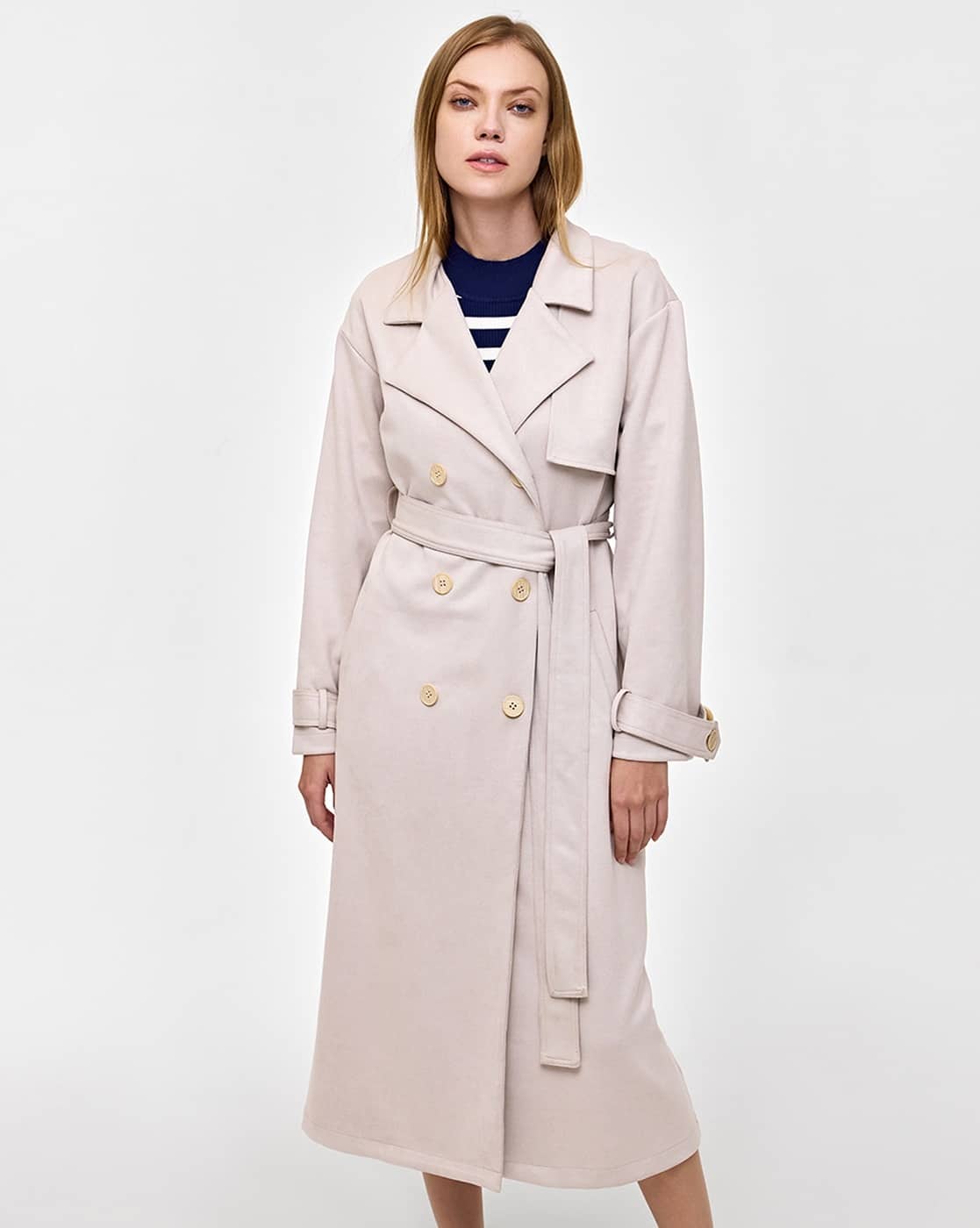 OVY Casentino Over Half Coat beige /L Iconic jacket in Casentino