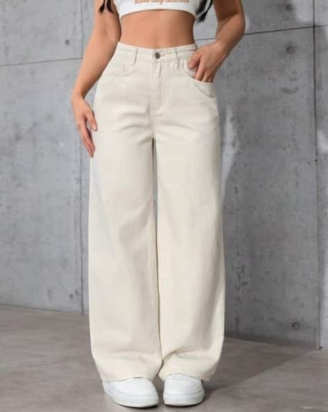Women High-Rise Baggy Jeans