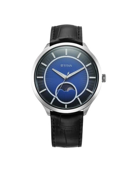 Buy Black Cobalt Blue Watches for Men by TITAN Online
