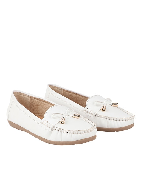 Textured Loafers with Tassels