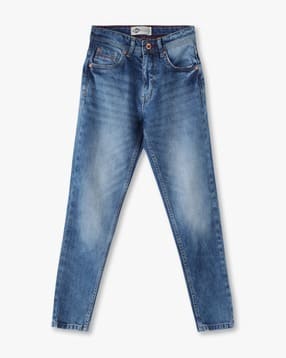 lee cooper Boys Acid-Wash Slim Fit Jeans-picture-28