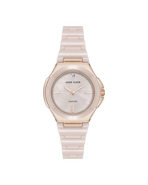 Anne Klein Watch Price Women Analogue Mother Of Pearl Watch-AK5112RGBH