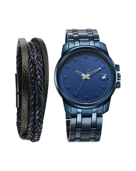 FASTRACK Men Water-Resistant Analogue Watch-3314QM01F