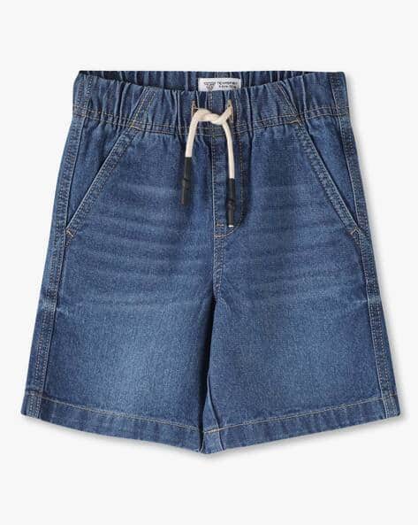 Buy Blue Shorts & 3/4ths for Boys by POINT COVE Online | Ajio.com