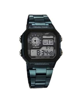 sonata Unisex Hexa Water-Resistant Digital Watch-77134PM07W-picture-27