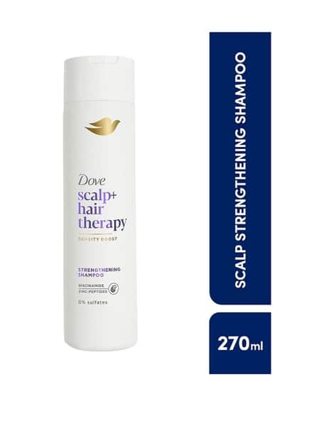 DOVE Scalp+Hair Therapy Sulfate Free Density Boost Strengthening Shampoo (270 ml)