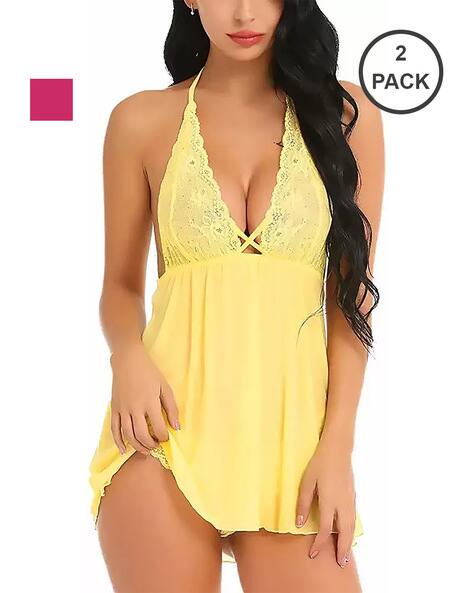 Buy CUP'S-IN Women Lace Babydoll Online | Ajio.com Buy CUP'S-IN Women Lace Babydoll Online | Ajio.com