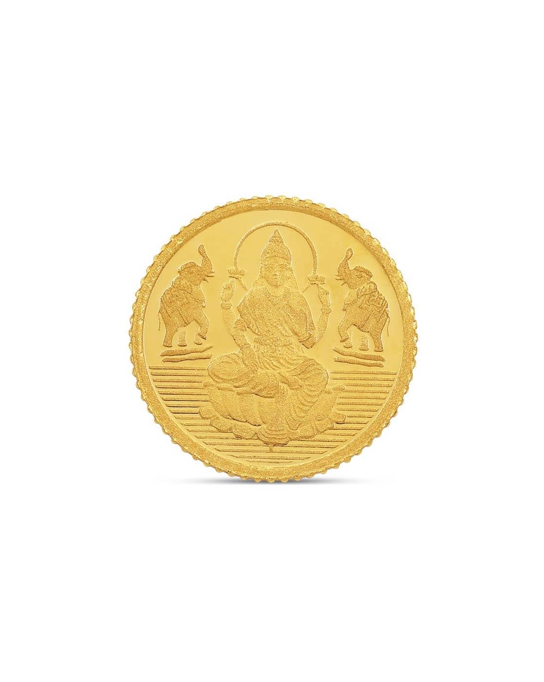KALYAN JEWELLERS 2 Gm 24Kt For Women (999, FreeSize) Yellow Gold Lakshmi Coin For Women (Yellow Gold, FreeSize)