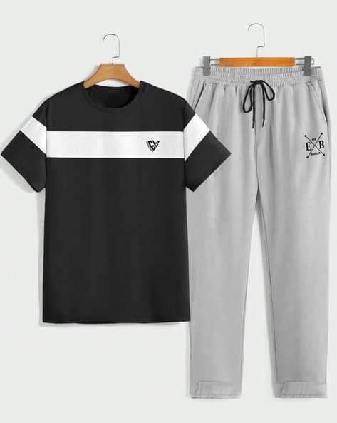 EYEBOGLER Men Relaxed Fit Tracksuit