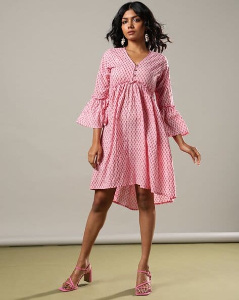 Nyrika Women Printed Fit & Flare Dress