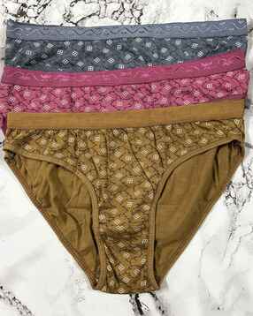 beach curve Pack Of 3 Women Printed Hipsters with Elasticated Waist-picture-20