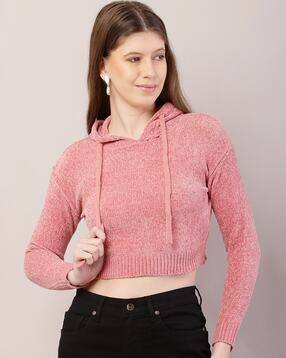 nobarr Women Crop Hoodie-picture-12