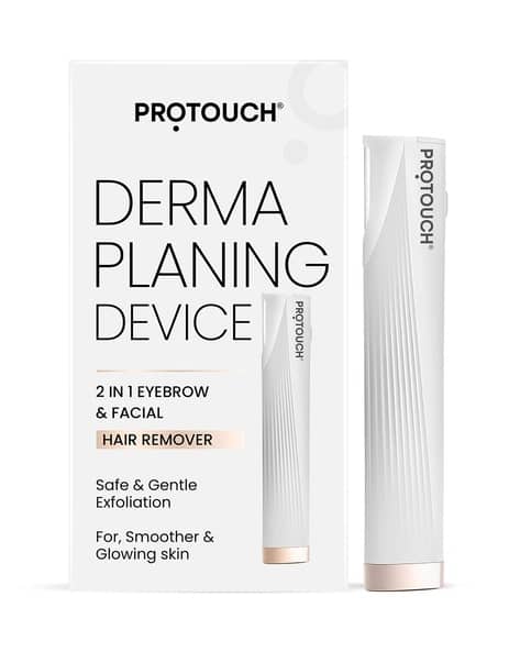 PROTOUCH Dermaplaning Device Electric 2 in 1 Eyebrow & Face Hair Remover