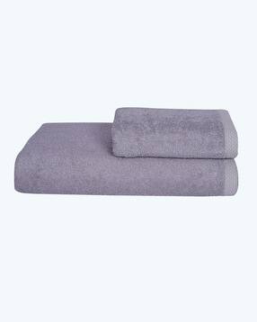 Set of 2Solid Pure Organic Bamboo Towel Set-image-10