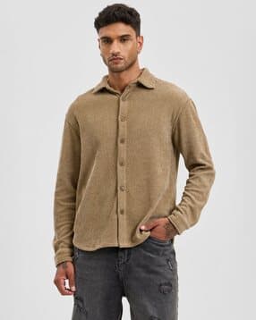 snitch Men Textured Shacket-picture-22