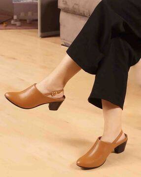 carlton london Women Tan Textured Pumps-picture-11