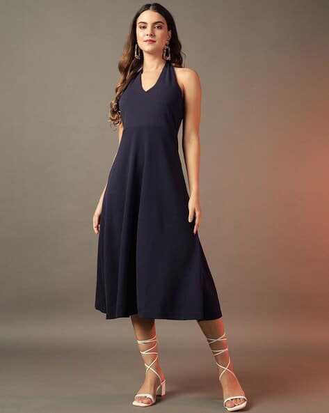 Online Ajio Ajio Western Wear Dresses Price History Of Golden Kite Women  Sweetheart-Neck Bodycon Dress