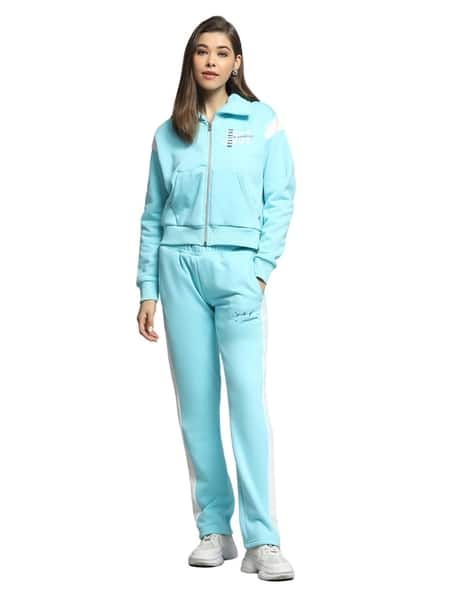 Women Micro Print Tracksuit