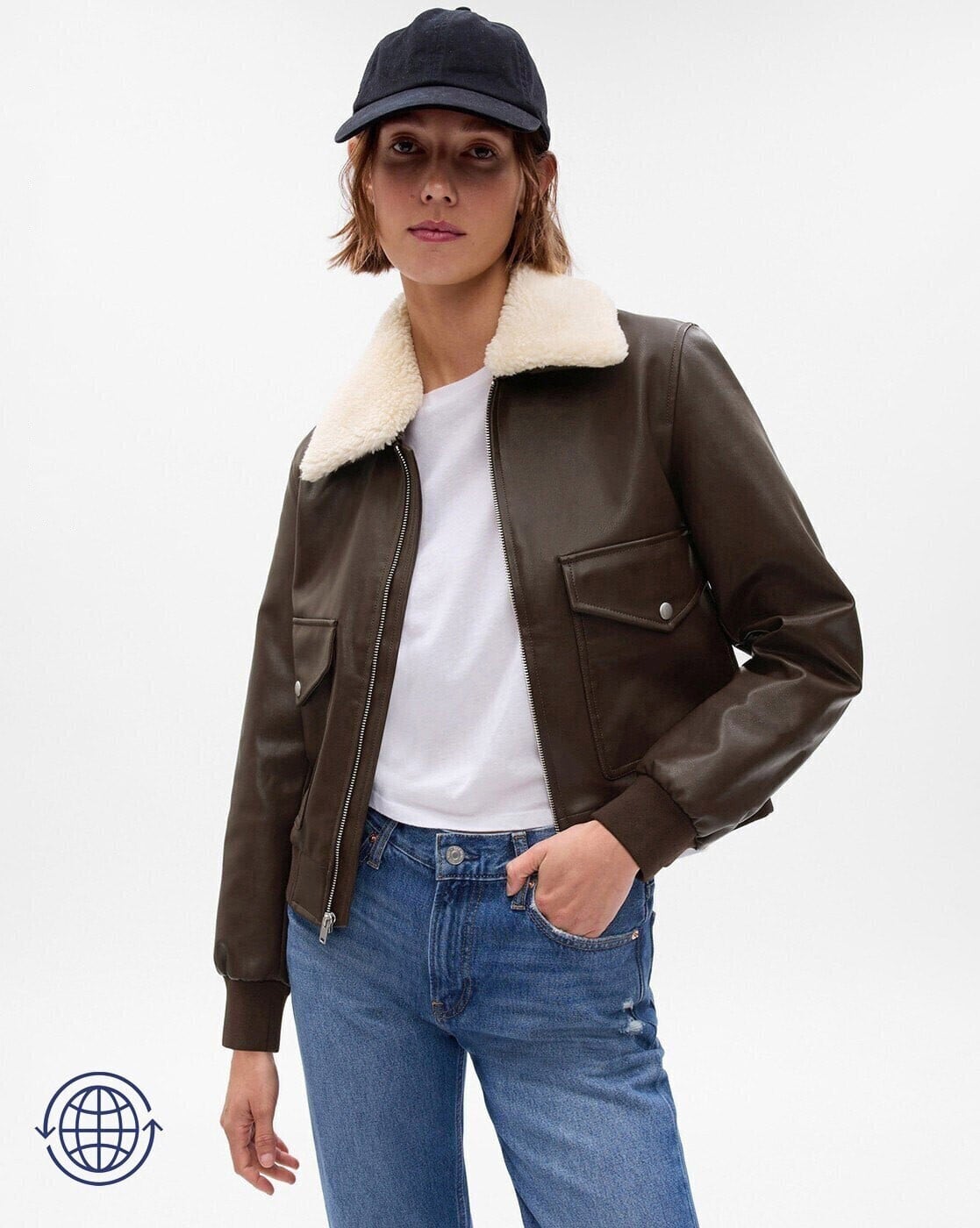Buy Brown Jackets & Coats for Women by GAP Online | Ajio.com