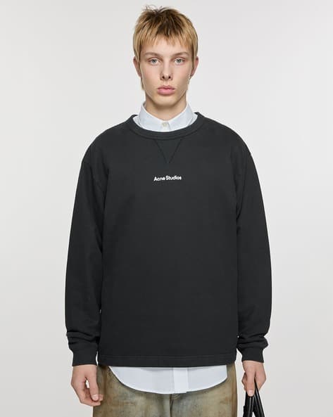 Fin U Stamp Logo Regular Fit Sweatshirt