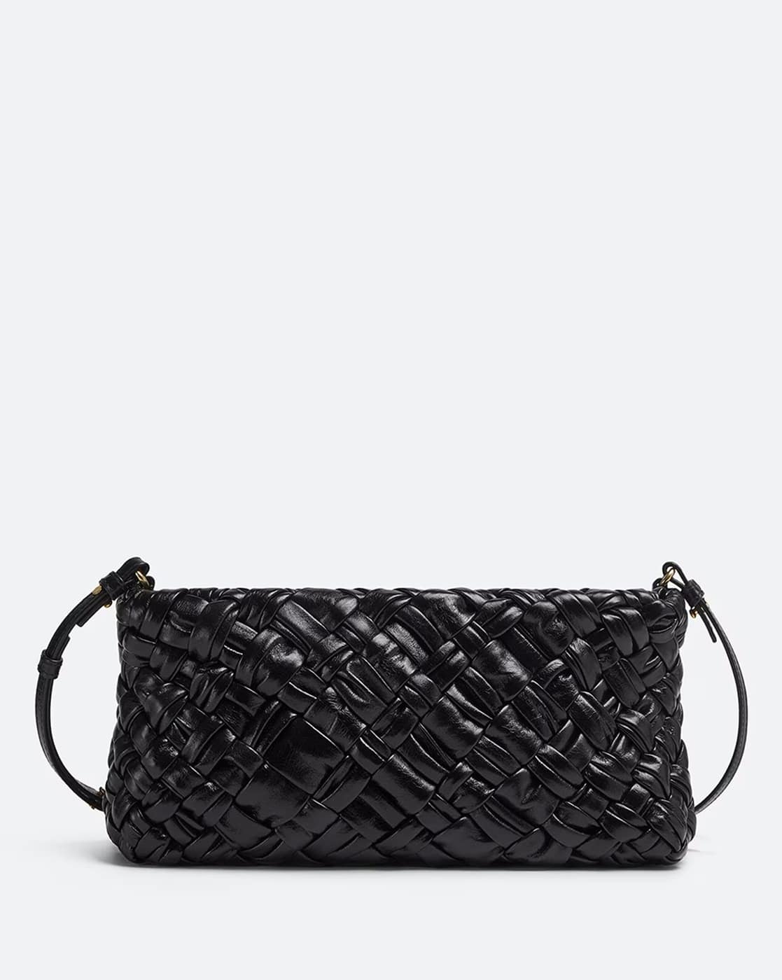 Buy BOTTEGA VENETA Kalimero Cha-Cha Bag | Black Color Women Buy BOTTEGA VENETA Kalimero Cha-Cha Bag | Black Color Women