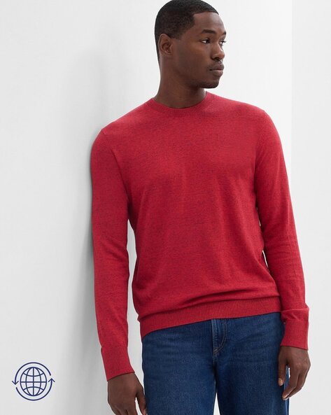 Gap Men Regular Fit Crew-Neck Pullover