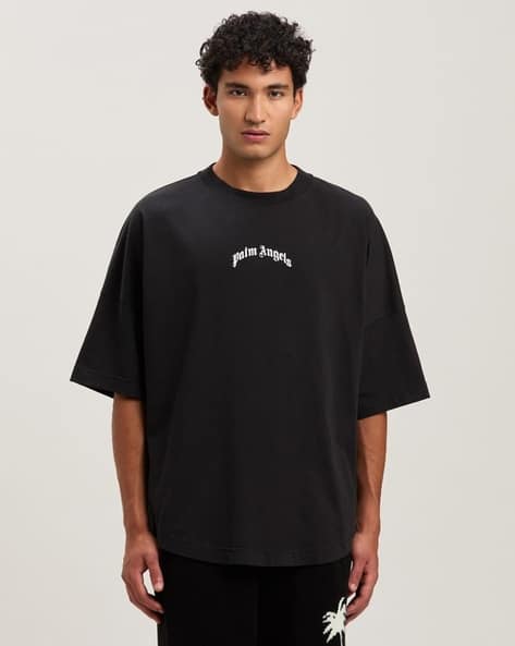 Palm Angels 黒　Tシャツ Buy Black Tshirts for Men by Palm Angels Online | Ajio.com