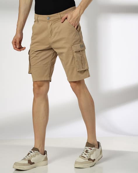 Buy Khaki Shorts & 3/4ths for Men by LEE COOPER Online