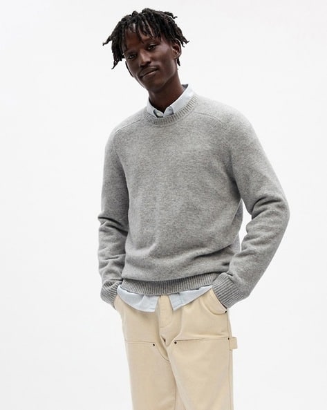 Buy Grey Sweaters Cardigans for Men by GAP Online