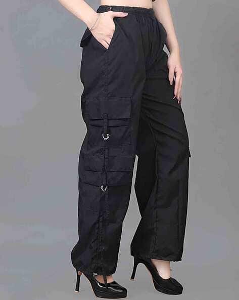 Buy Black Trousers Pants for Women by BUAGI COLLECTION Online