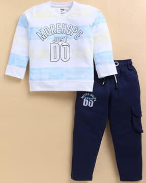 Boys Blue Camo Pants Buy Multicoloured Sets For Boys By SMARTRAHO