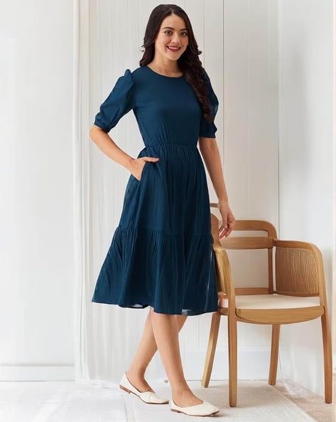 Women Fit And Flare Dress