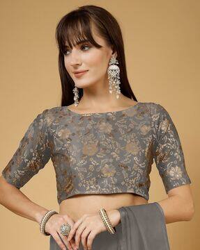 Buy Cloud Grey Blouses for Women by OOMPH! Online | Ajio.com