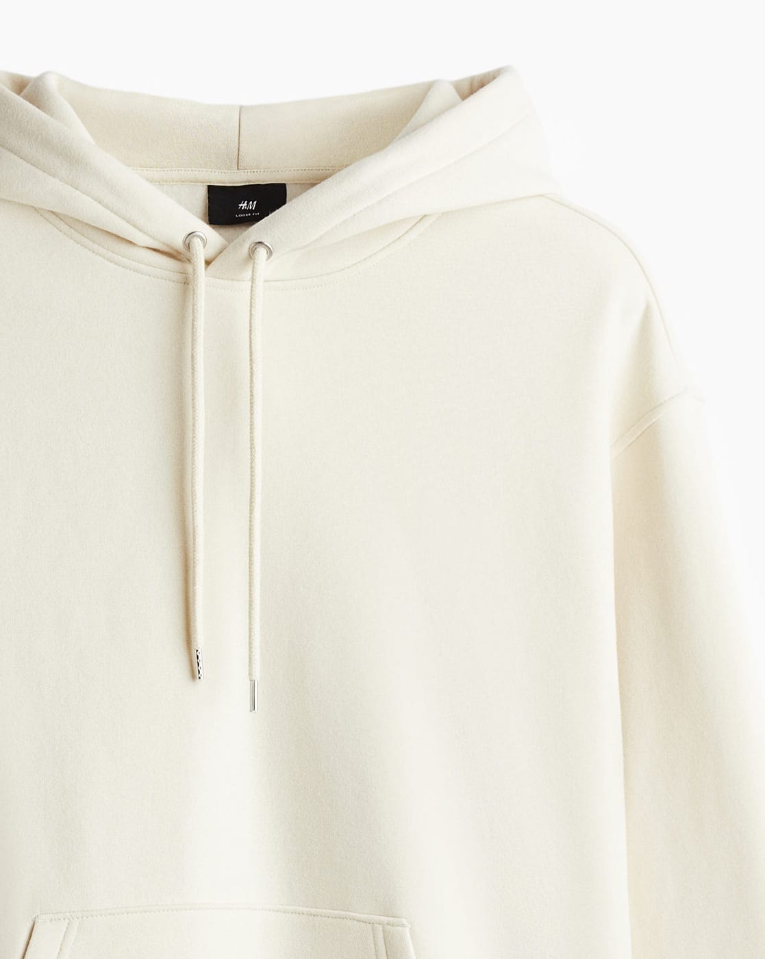 Beige H&m Hoodie Hannah Oversized Hood