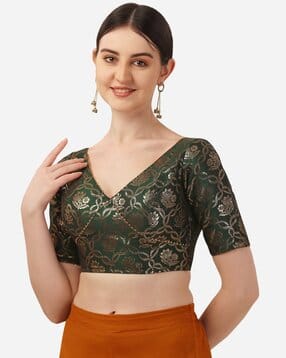 oomph! Women Back Open Blouse-picture-17