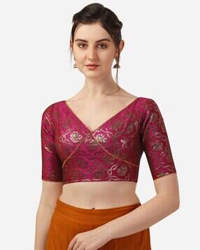 oomph! Women Back Open Blouse-picture-18