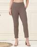 Jeggings - Pure Linen - Brown