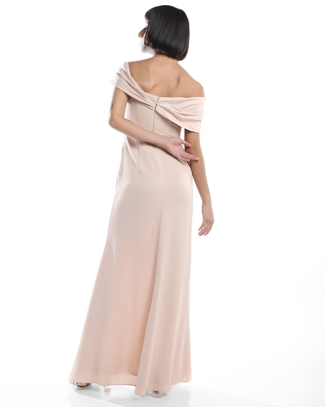 angrakha style maxi dress Gold White Embellished Angrakha Pakistani Party Dress XLARGE