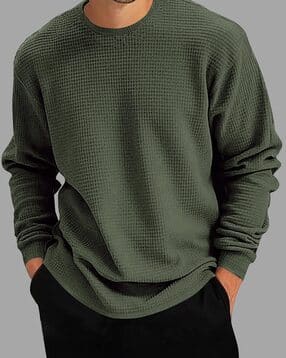 eyebogler Men Oversized Fit Round-Neck T-Shirt-picture-13