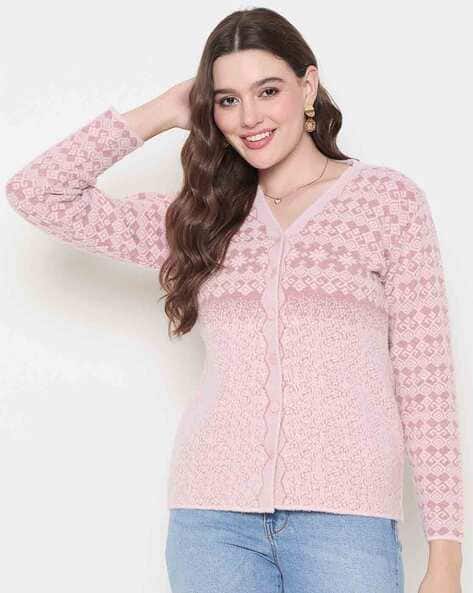 Women Woolen Cardigan