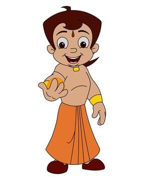 Chota Bheem Self-Adhesive Wall Sticker