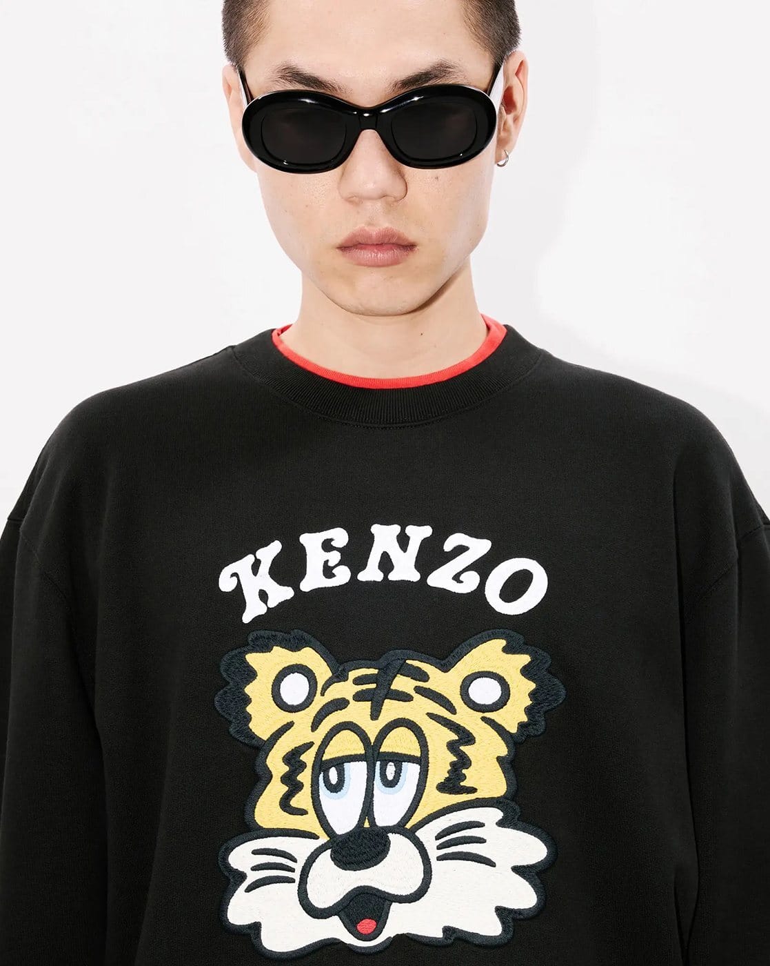 Buy KENZO Verdy Graphic Print Regular Fit Sweatshirt | Black Color