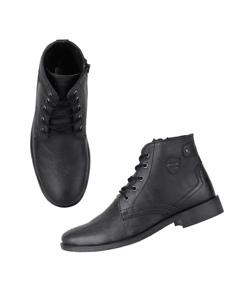 Men Boots With leather Upper