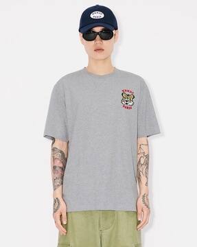 Buy KENZO Kenzo Verdy Market Regular Fit T-Shirt | Pearl Grey