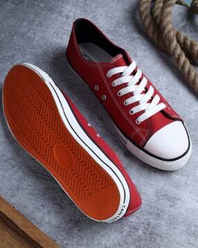 cantabil Men Lace-Up Shoes with Canvas Upper-picture-19