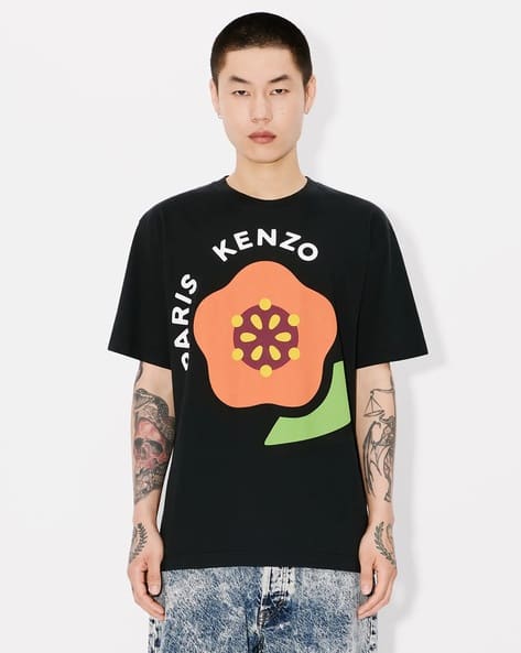 【KENZO】Kenzo Pop Boke Classic T-Shirt Black 27549776_57379494_600.jpg