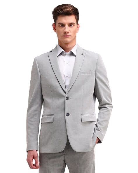 Men Self-design Blazer