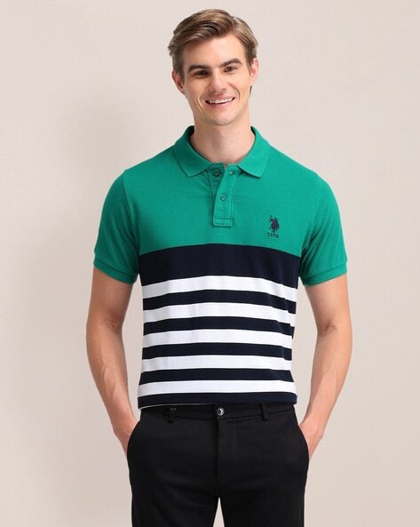 Men Slim Fit Polo T-Shirt