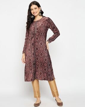 viazaa Women Regular Fit Kurta-picture-16