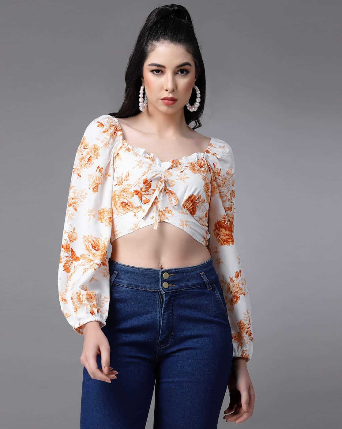 Buy Orange Tops for Women by OOMPH! Online | Ajio.com